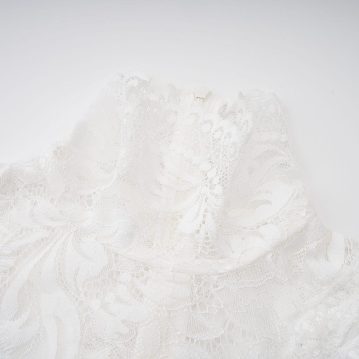 Airelle White Satin Panel Lace Maxi Dress