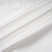 Airelle White Satin Panel Lace Maxi Dress