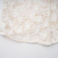 Oona White Floral Lace Pencil Midi Dress