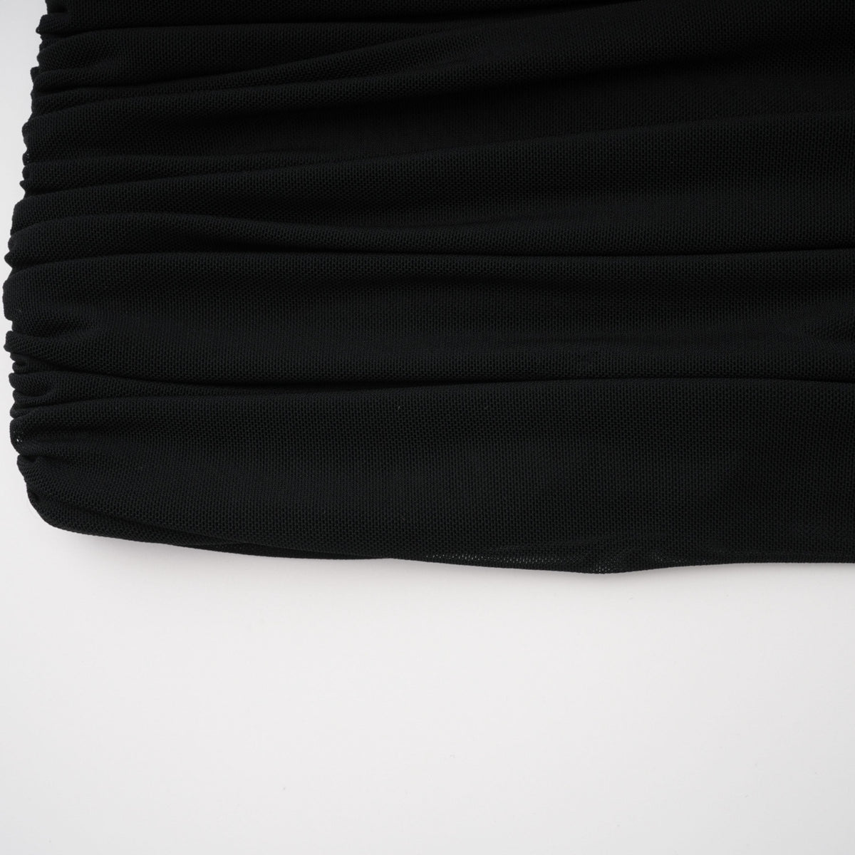 Ivona Black Halterneck Ribbon Design Mini Dress