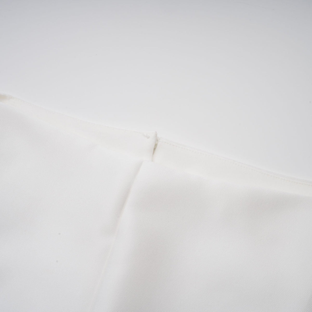 Amandine white open-back cap-sleeve midi dress