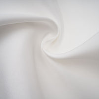 Amandine white open-back cap-sleeve midi dress
