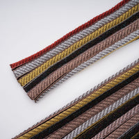 Phoebe Brown Vertical Stripe Knit Midi Dress