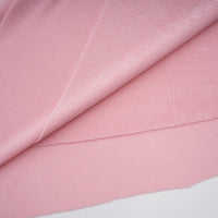 Moderne Pink Shawl Panel Ruched Maxi Dress