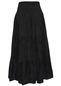Dawn Maxi Skirt Black