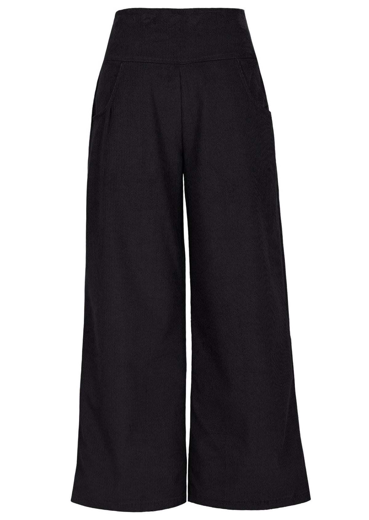 Esta Corduroy Pants Black