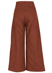 Esta Corduroy Pants Burnt Henna