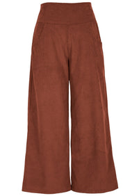 Esta Corduroy Pants Burnt Henna
