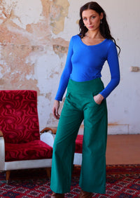Esta Corduroy Pants Everglade