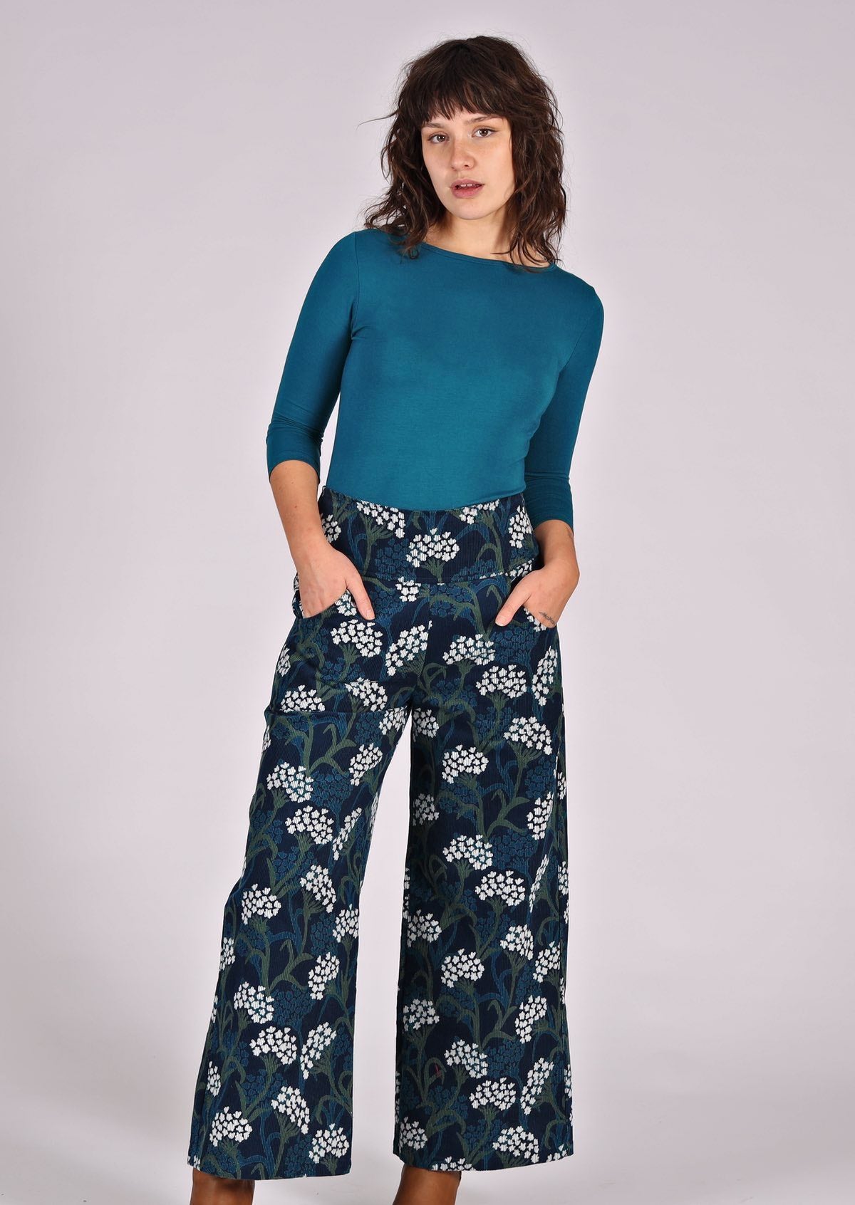 Esta Corduroy Pants Yarrow