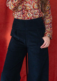 Esta Corduroy Pants Black