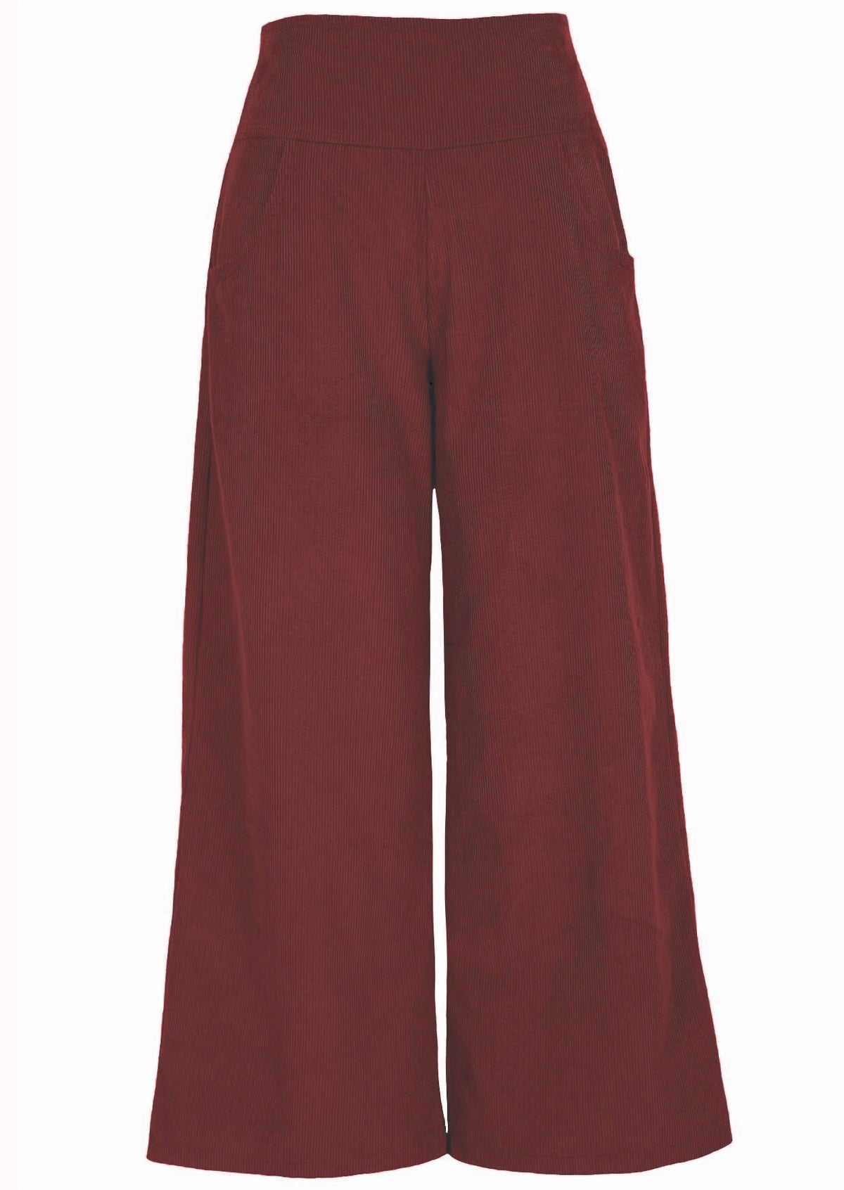 Esta Corduroy Pants Cabernet