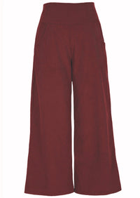 Esta Corduroy Pants Cabernet