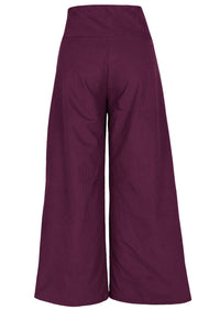 Esta Corduroy Pants Plum Caspia