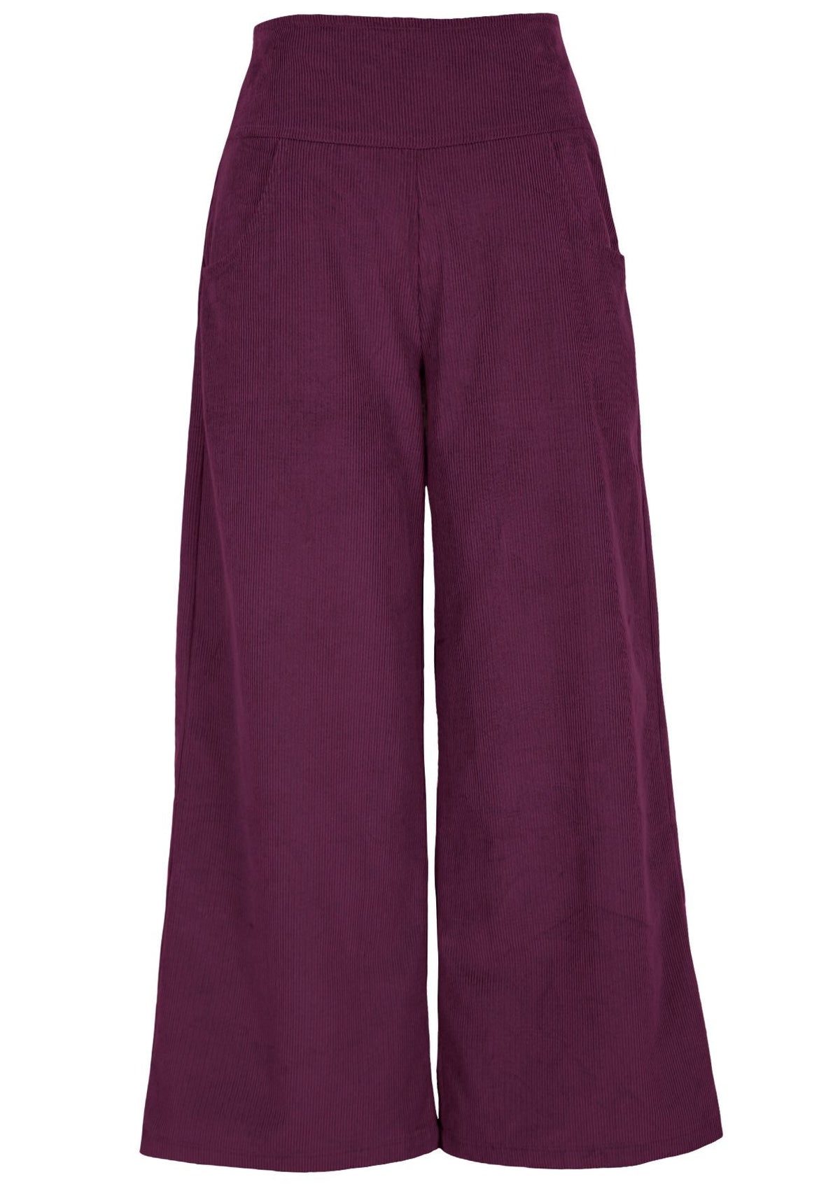 Esta Corduroy Pants Plum Caspia