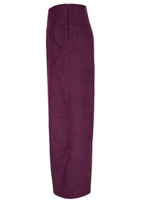 Esta Corduroy Pants Plum Caspia