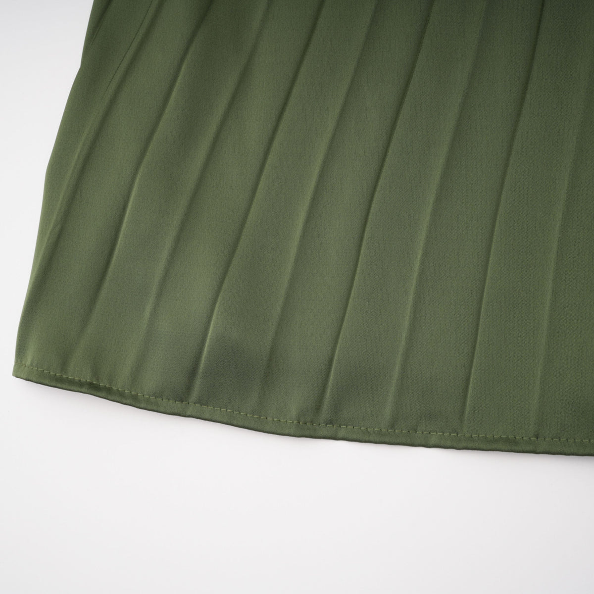 Firoozeh Emerald Green One Shoulder Pleated Maxi Dress