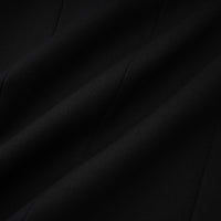 Fleur Black Blazer Mini Dress with Satin Panels