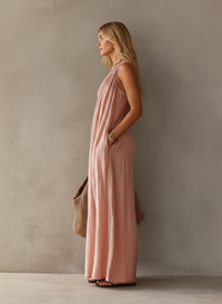 Resort One-Shoulder Maxi Dress