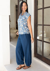 Greta Pants Gibraltar Sea