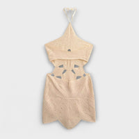 Ranyra – Crochet Dress with Cut-Out Design and Sculptural Effect