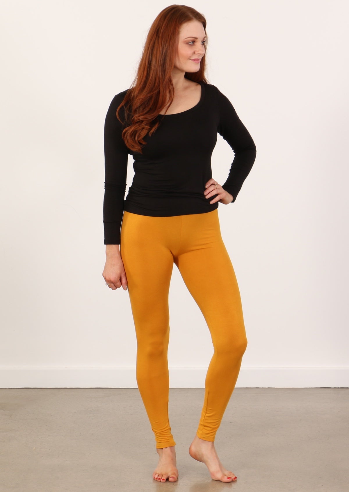 Leggings Mustard