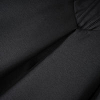 Ivana Black Corset Bodice Maxi Gown