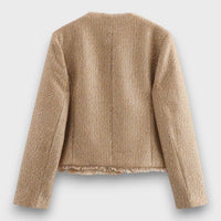 Gracia — Textured Tweed Jacket with Timeless Elegance