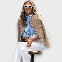 Gracia — Textured Tweed Jacket with Timeless Elegance