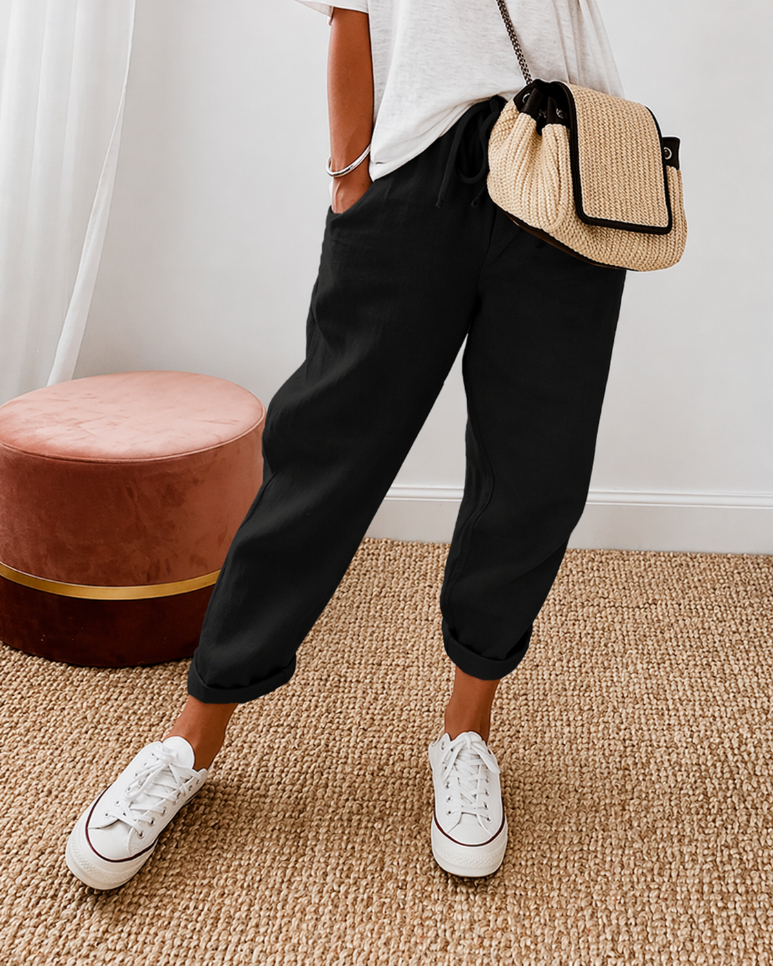 LINAE™ | Casual Relaxed-Fit Trousers