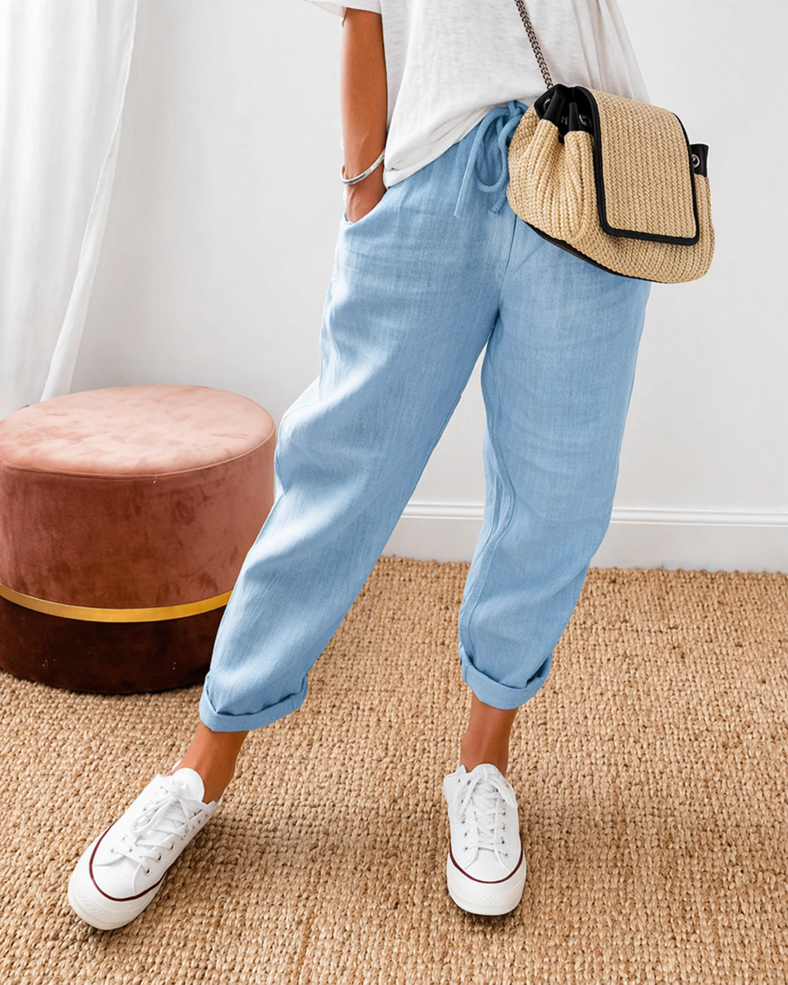 LINAE™ | Casual Relaxed-Fit Trousers