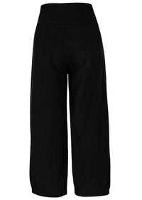 Nora Corduroy Pants Black