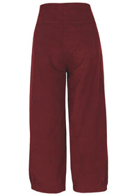 Nora Corduroy Pants Cabernet