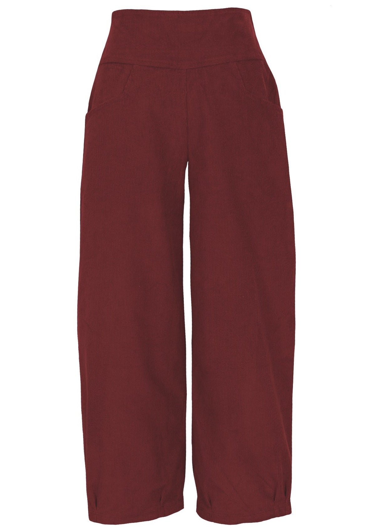 Nora Corduroy Pants Cabernet
