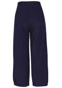 Nora Corduroy Pants Maritime Blue