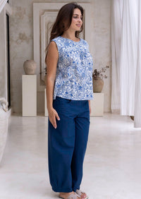 Nora Pants Gibraltar Sea