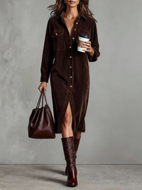 Ruby | Double Chest Pocket Dress