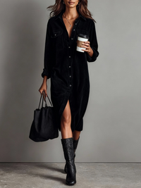 Ruby | Double Chest Pocket Dress