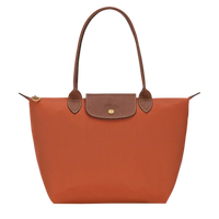 Longchamp - Large Le Pliage Tote, Brick