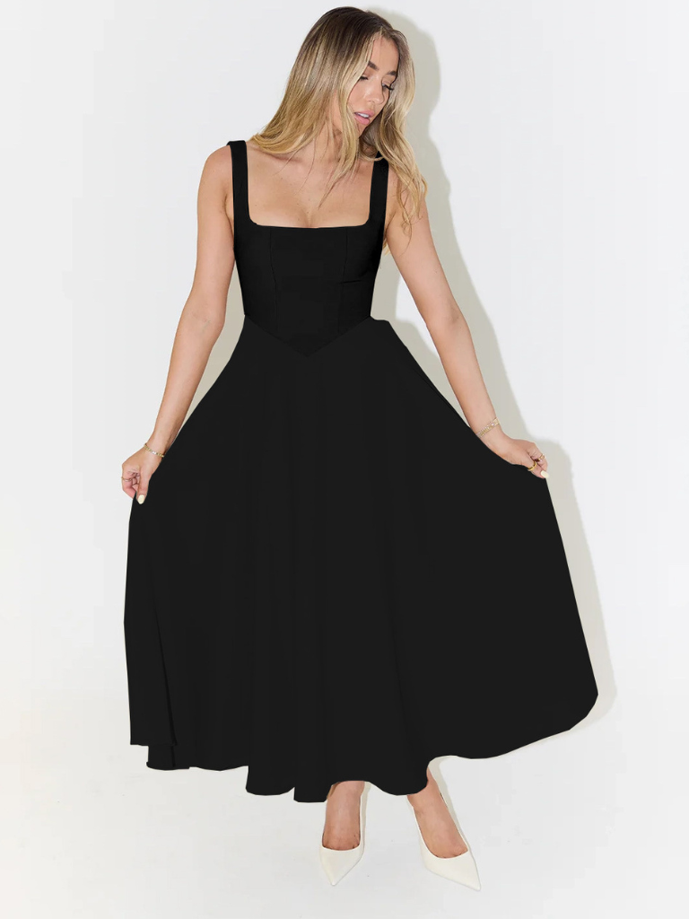 Tirena – Elegant Midi Dress