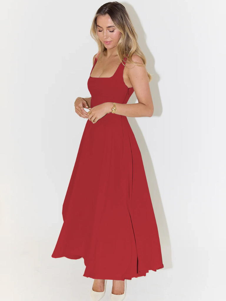 Tirena – Elegant Midi Dress