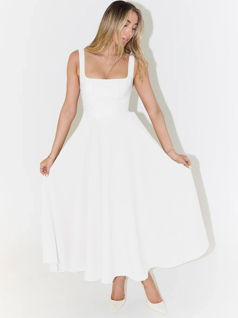 Tirena – Elegant Midi Dress