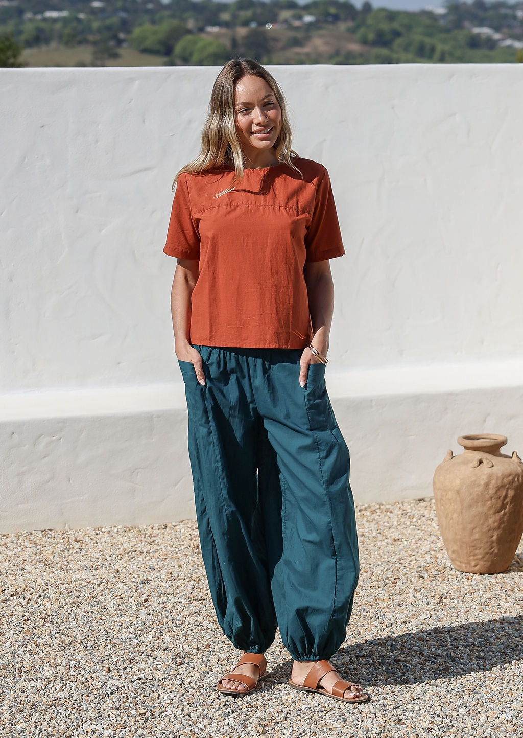 Pilot Pants Deep Lagoon