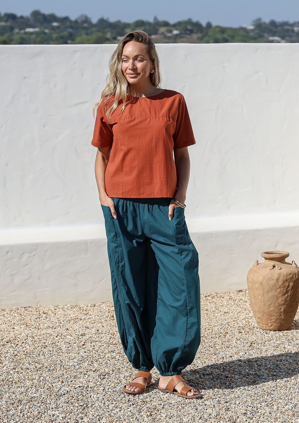 Pilot Pants Deep Lagoon
