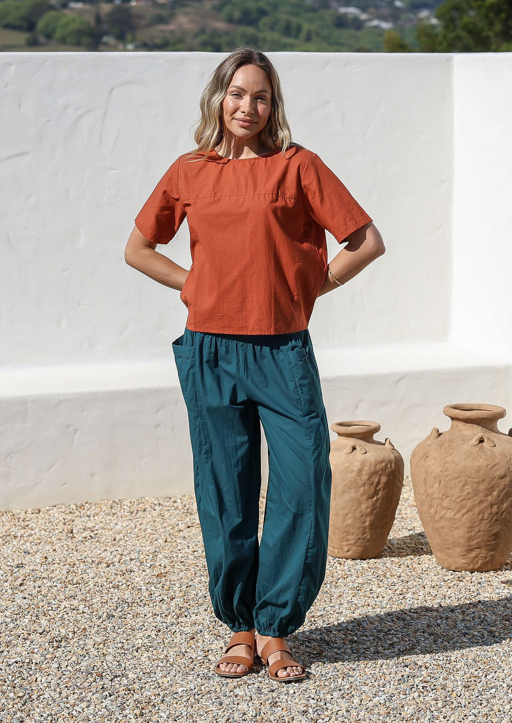 Pilot Pants Deep Lagoon