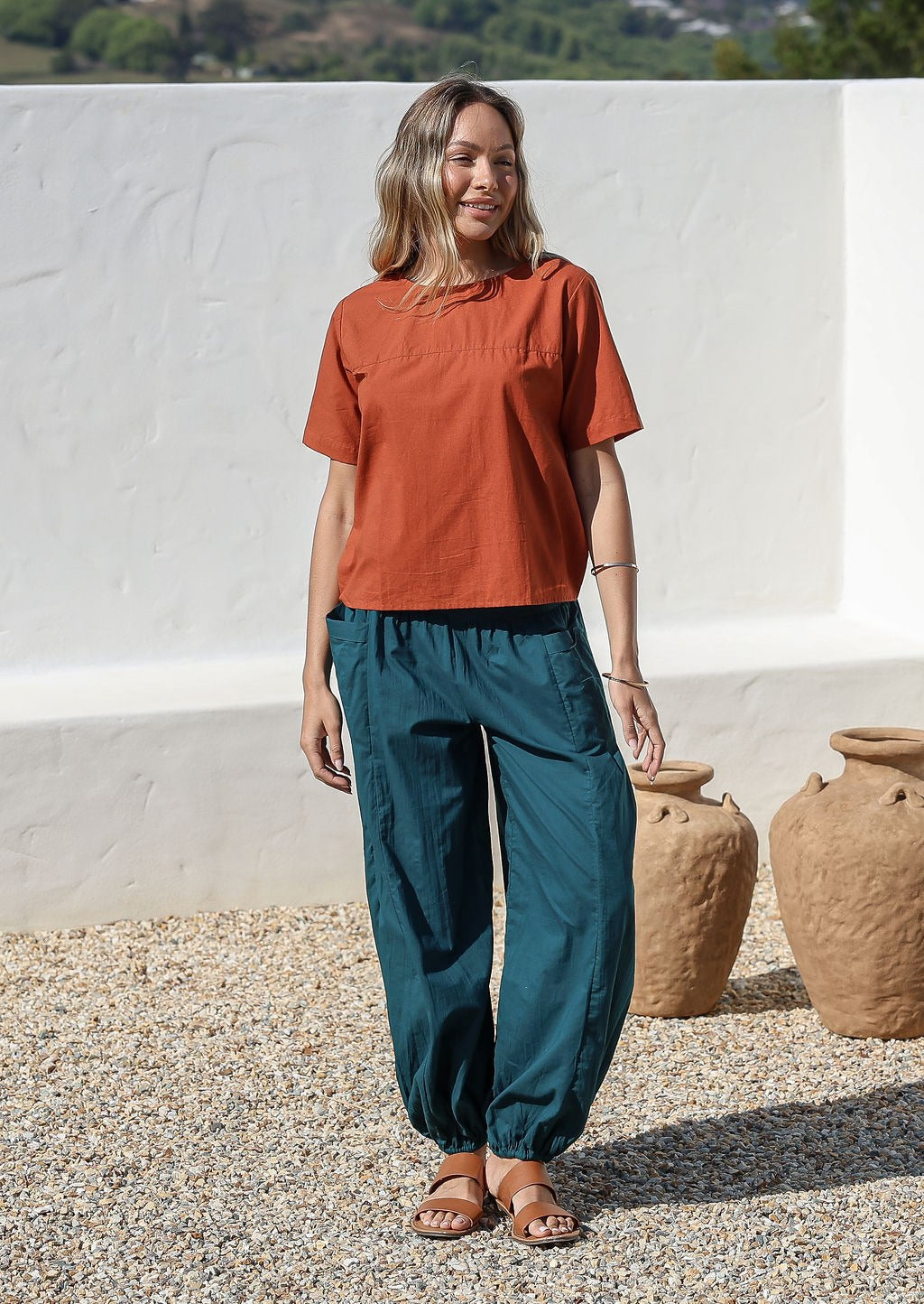 Pilot Pants Deep Lagoon