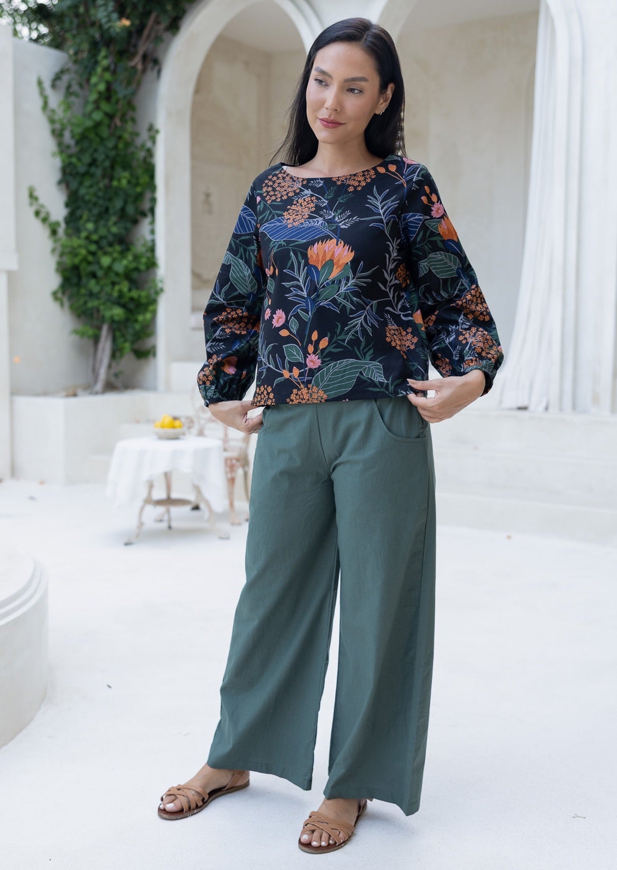 Remi Pant Jungle Green