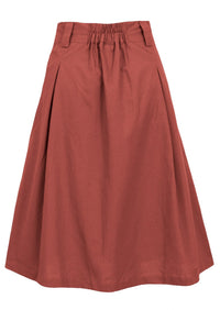 Ruby Skirt Burnt Henna