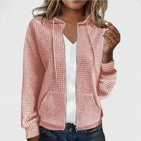 Ilyrana – Textured Zip Hoodie