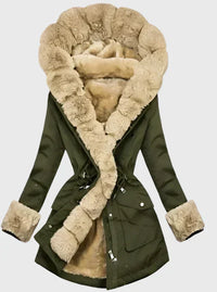 Gia – Faux Fur Trim Winter Jacket